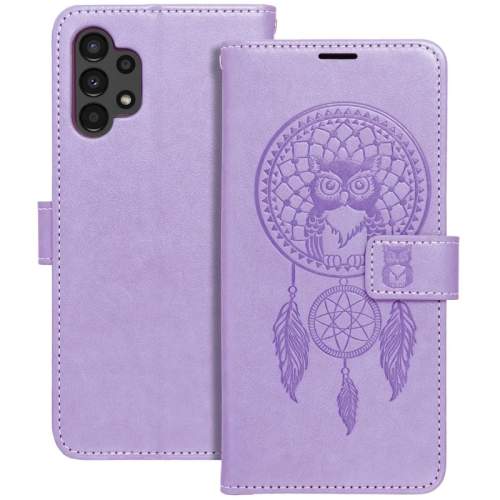 ForCell Pouzdro MEZZO Book dreamcatcher pro Xiaomi Redmi 13C, fialové