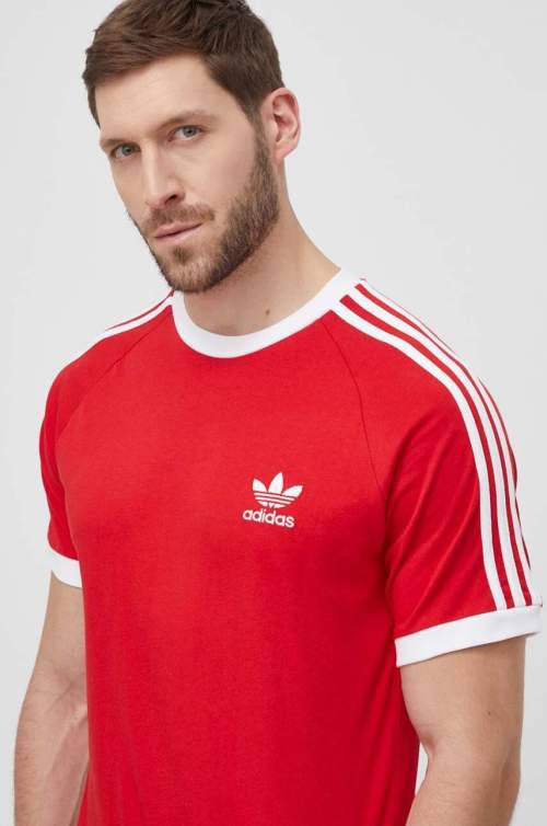 Adidas Originals 3-Stripes Tee Better Scarlet M