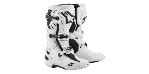 Alpinestars Moto boty Tech 10 Supervented perforované bílá 42