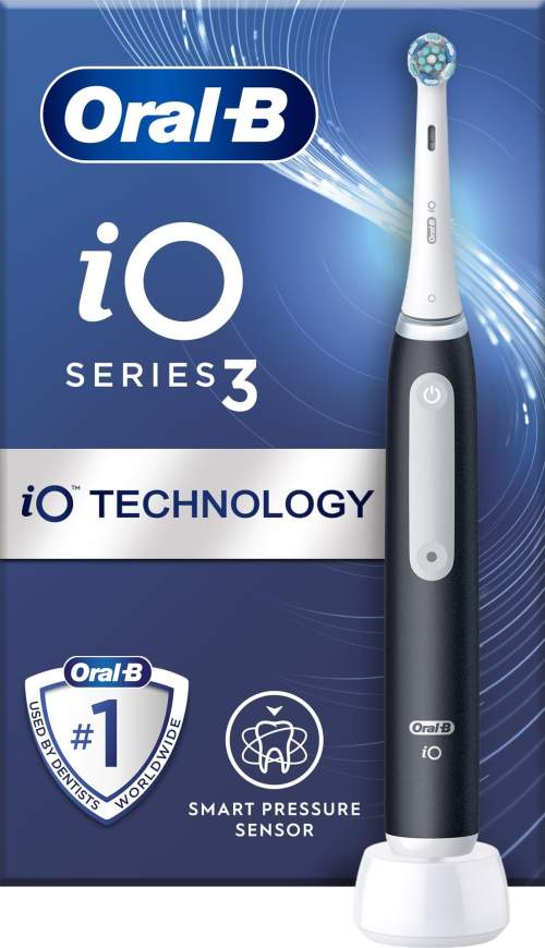 Oral-B iO Series 3 Black elektrický zubní kartáček