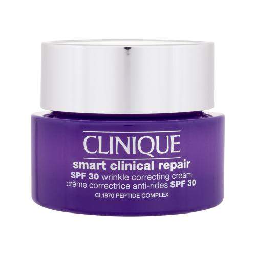 Clinique Smart Clinical Repair Wrinkle Correcting Cream SPF30 50 ml hydratační denní pleťový krém proti vráskám pro ženy