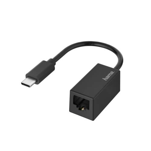 Hama síťový adaptér USB-C - RJ45 Gigabit Ethernet