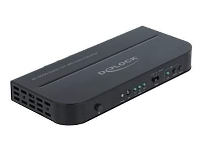 Delock Spínač video/audio 3 x HDMI