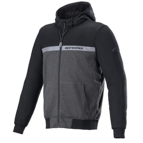 ALPINESTARS CHROME STREET HOODIE bunda černá/šedá L