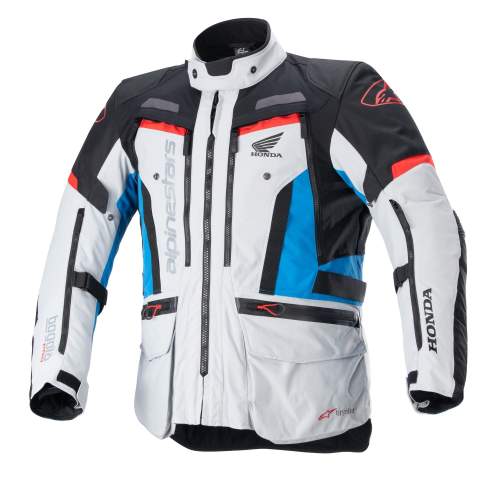 ALPINESTARS BOGOTA PRO DRYSTAR HONDA kolekceS světle šedá/červená fluo/modrá/černá 2024 3XL