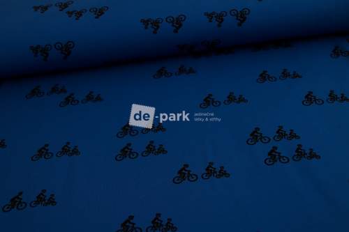 DESIGNED BY DE-PARK Úplet KOLEKCE CYKLISTI královsky modrá 558