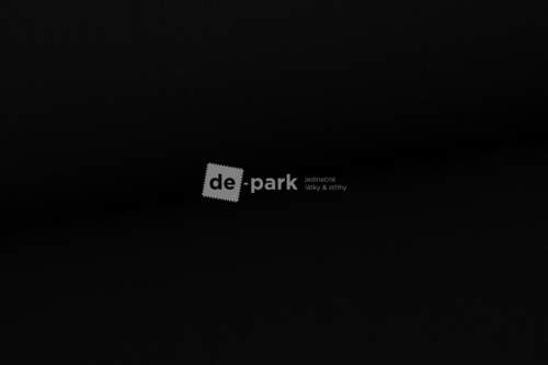 De-park Žebrovaný náplet funkční černá 999