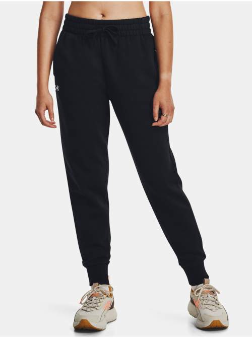 Under Armour Dámské tepláky Rival Fleece Jogger black M