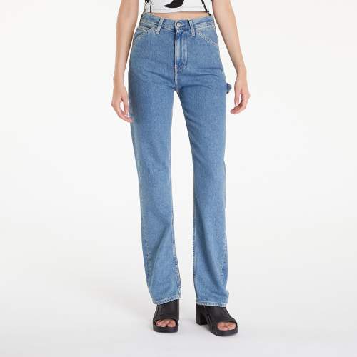 Calvin Klein Kalhoty Jeans High Rise Straight Denim Light W30/L32