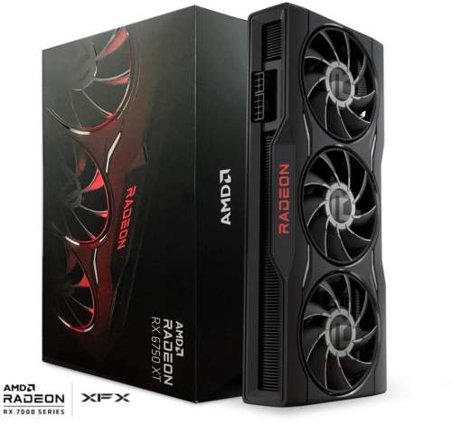 XFX AMD Radeon RX 6750 XT 12GB GDDR6 HDMI 3xDP RX-675TMBAF9