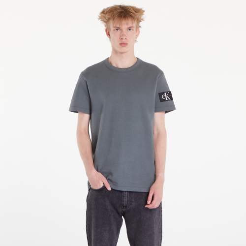 Calvin Klein Jeans Waffle Cotton Badge T-Shirt Endless Grey S