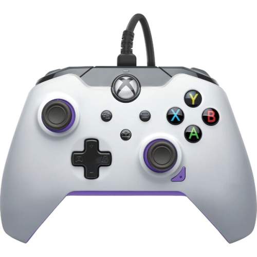 PDP drátový ovladač Kinetic White Xbox/PC