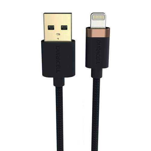 Duracell USB-C kabel pro Lightning 1m (černý)