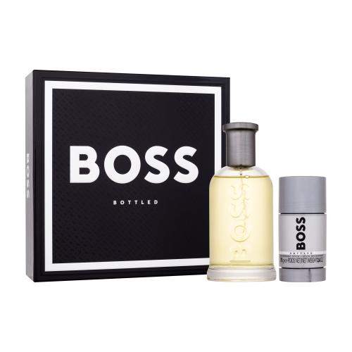 HUGO BOSS Boss Bottled SET3 pánská dárková sada toaletní voda 200 ml + deostick 75 ml pro muže