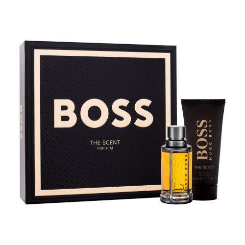 HUGO BOSS Boss The Scent 2015 SET1 dárková kazeta pro muže toaletní voda 50 ml + sprchový gel 100 ml