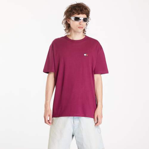 Tommy Jeans Regular Badge Tee Valley Grape S