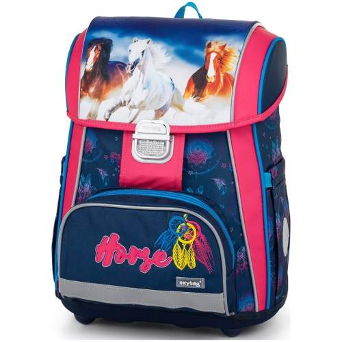 Oxybag Školní batoh PREMIUM COOL kůň