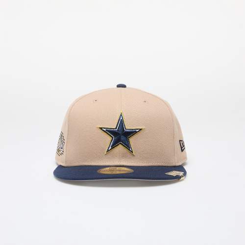 New Era Dallas Cowboys NFL Pin Pack 59FIFTY Fitted Cap Light Beige 7 1/2