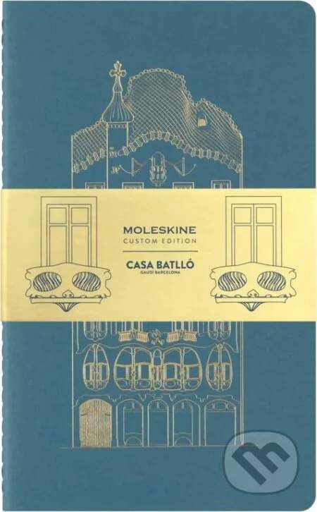 Moleskine Cahier Casa Batlló L čistý 2 ks