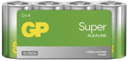 GP Alkalická baterie Super D LR20 4 ks