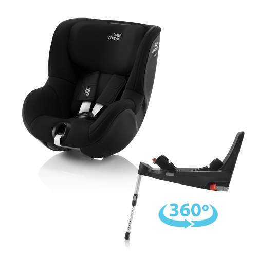 Britax Römer Autosedačka set Dualfix 5Z + Flex Base 5Z, Space Black