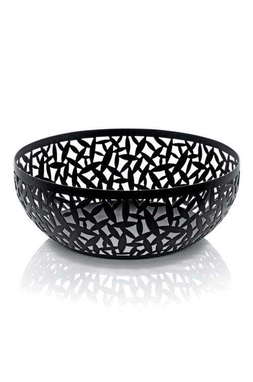 Alessi Mísa na ovoce Cactus!, černá, prům. 29 cm