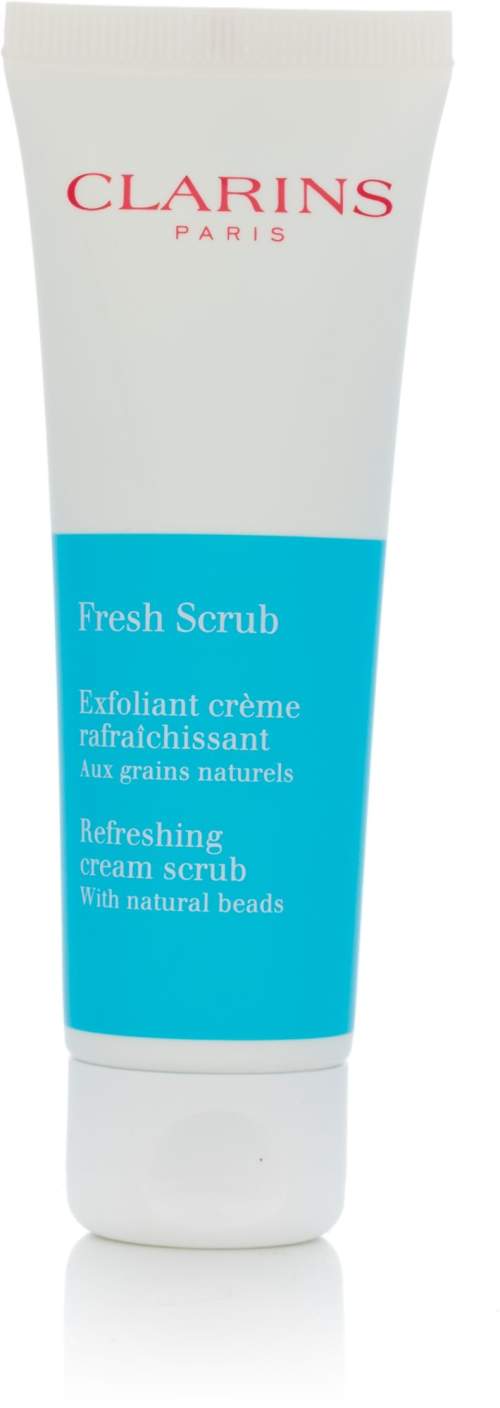 Clarins Fresh Scrub dámský osvěžující krémový peeling 50 ml