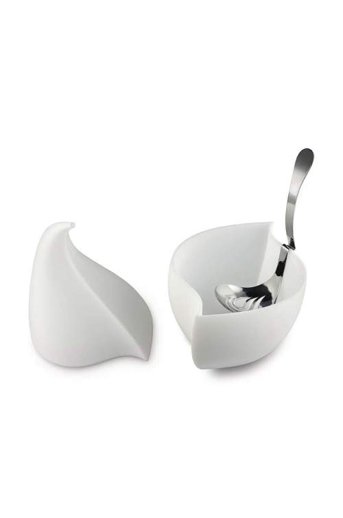 Alessi Designová servírovací mísa Nunziatella bílá