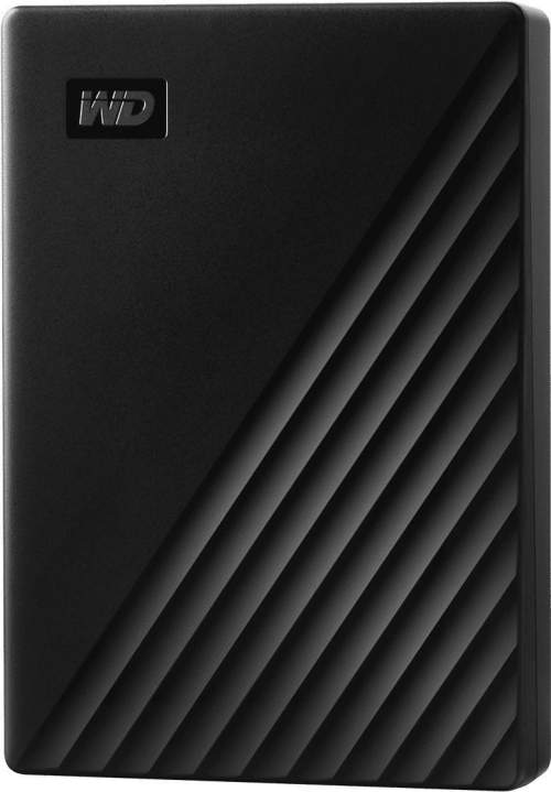 WD My Passport WDBR9S0060BBK - Pevný disk - šifrovaný - 6 TB - externí (přenosný) - USB 3.2 Gen 1 - AES 256 bitů - černá, WDBR9S0060BBK-WESN