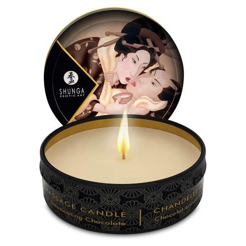 SHUNGA masážní svíčka s vůní opojné čokolády 30ml