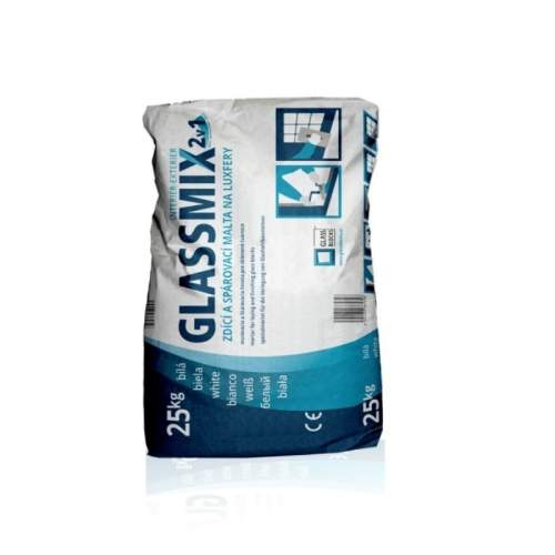 Sanela Malta GlassMix 25 kg bílá GBGLASSMIX25B