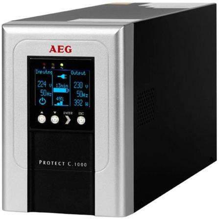 AEG UPS Protect C. 1000, 1000VA, 900W, 230V, Online UPS 6000021234