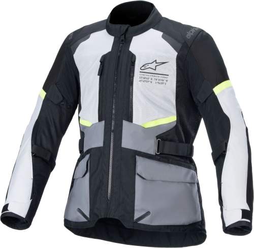 Alpinestars Andes Air Drystar Jacket Ice Gray/Dark Gray/Black M