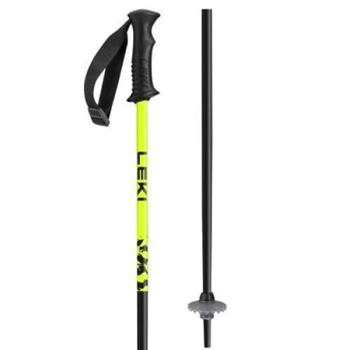 Leki Rider black/neon yellow/white 80