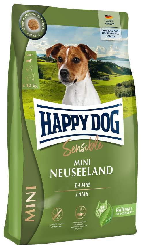 Happy Dog Sensible Mini Neuseeland 4 kg