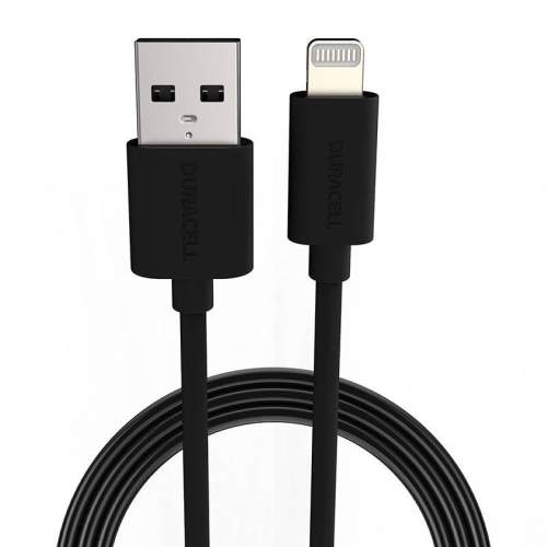 Duracell Kabel USB na Lightning 1 m černý