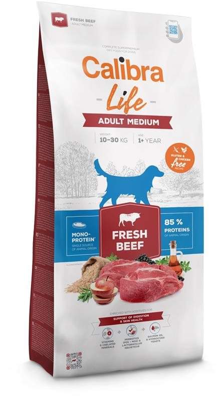 Calibra Dog Life Adult Medium Fresh Beef 2,5 kg