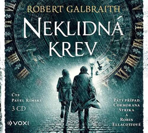 Robert Galbraith - Neklidná krev CDmp3 Čte Pavel Rímský