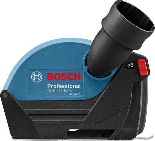 BOSCH GDE 125 EA-S odsávací kryt pro úhlovou brusku GWS 125 mm