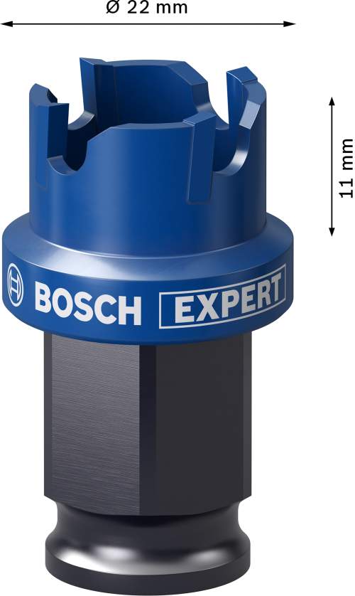 Bosch EXPERT děrovka Sheet Metal 22mm