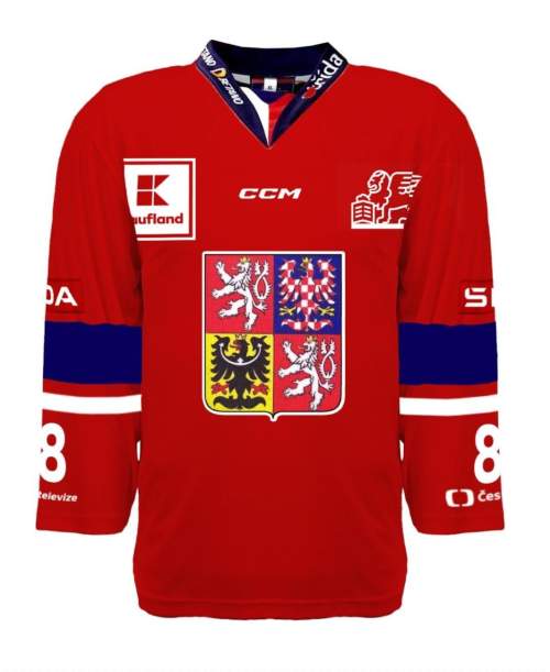 CCM Hokejový dres Czech Republich EHT Red Senior XXL