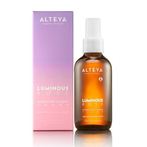 Alteya Organics Luminous Rose hydratační květinové tonikum 120 ml