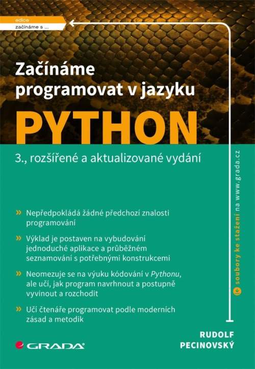 Rudolf Pecinovský - Začínáme programovat v jazyku Python