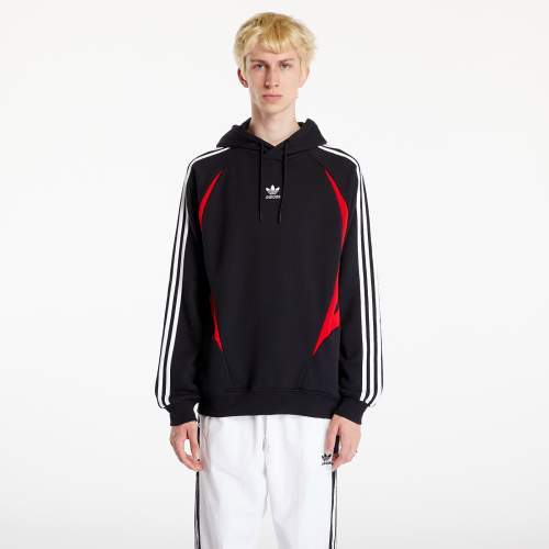 Adidas Archive Hoodie Black/ Better Scarlet XL