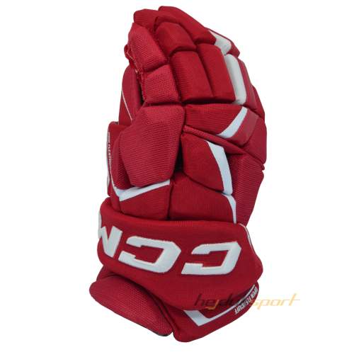 CCM Rukavice Jetspeed FT6 Pro SR červená-bílá Senior 14"