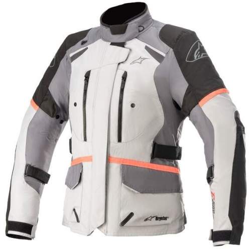 ALPINESTARS STELLA ANDES DRYSTAR, TECH-AIR 5 kompatibilníS, dámská, světle šedá/tmavě šedá/černá/růž