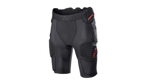 Alpinestars Motokrosové šortky Bionic Pro černo-červené