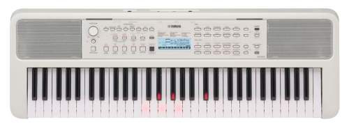 Yamaha EZ-310 Keyboard s dynamikou White