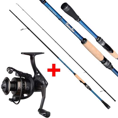 Giants Fishing Prut Deluxe Spin 2,43m 7-25g + Naviják Deluxe FD 3000