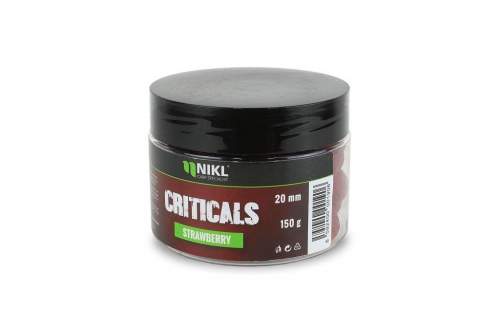 Nikl Criticals boilies Strawberry 150 g 18 mm